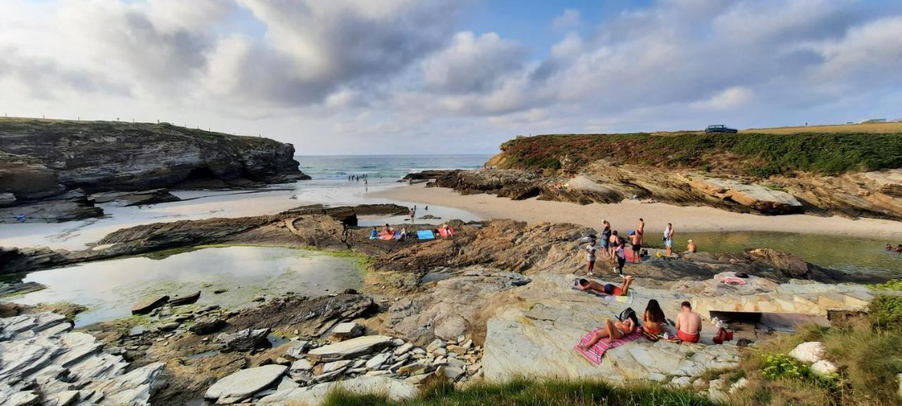 Viviendas Turisticas Rosa Ribadeo Exteriör bild